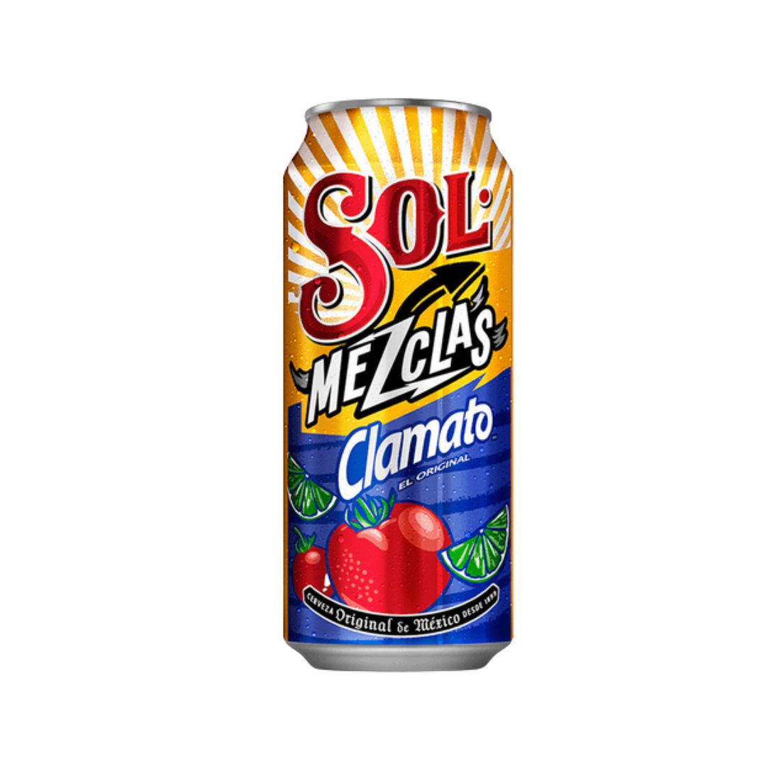 CERVEZA SOL CLAMATO 473 ML