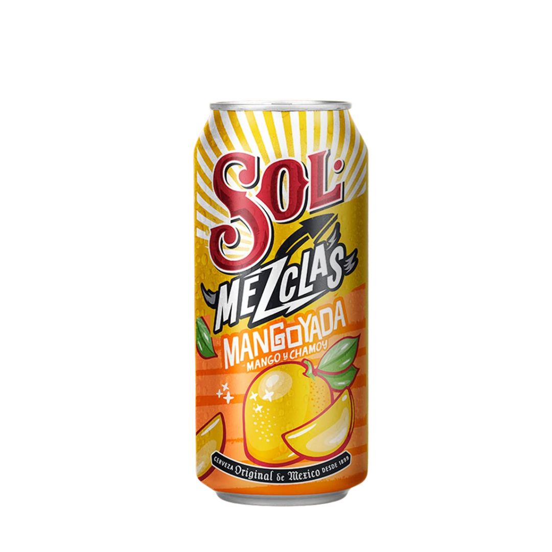 CERVEZA SOL MANGOYADA 473 ML