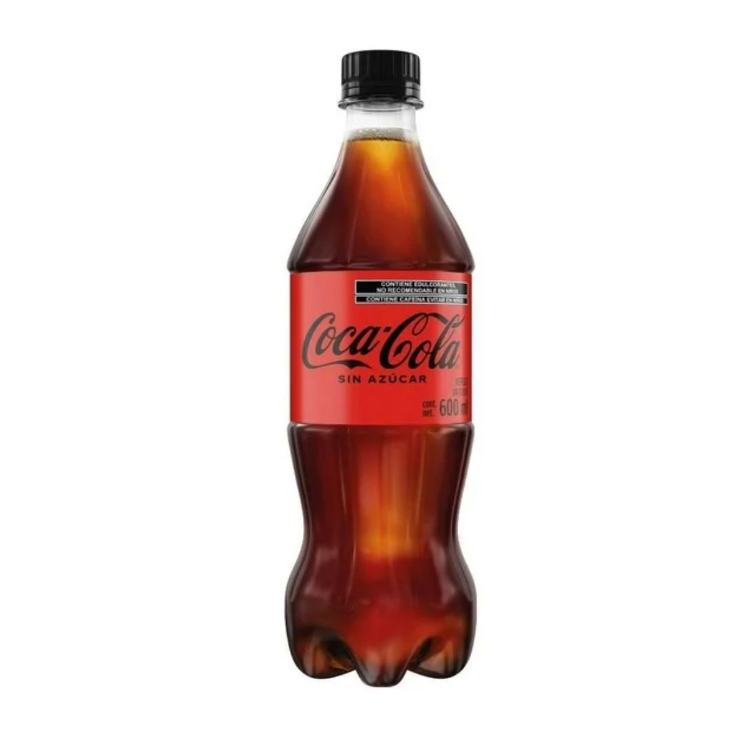 COCA COLA SIN AZUCAR 600 ML
