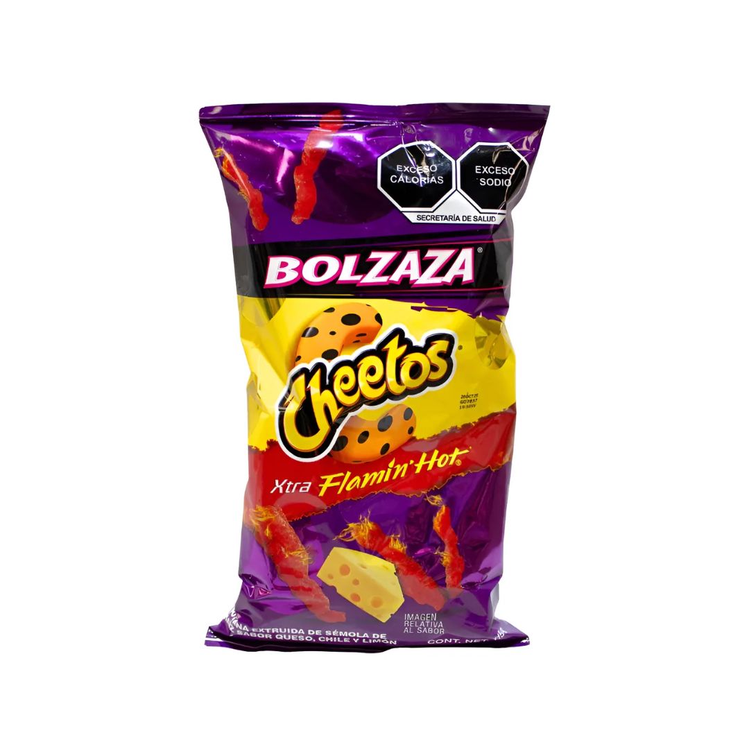 CHEETOS XTRA FLAMIN HOT 120 GR