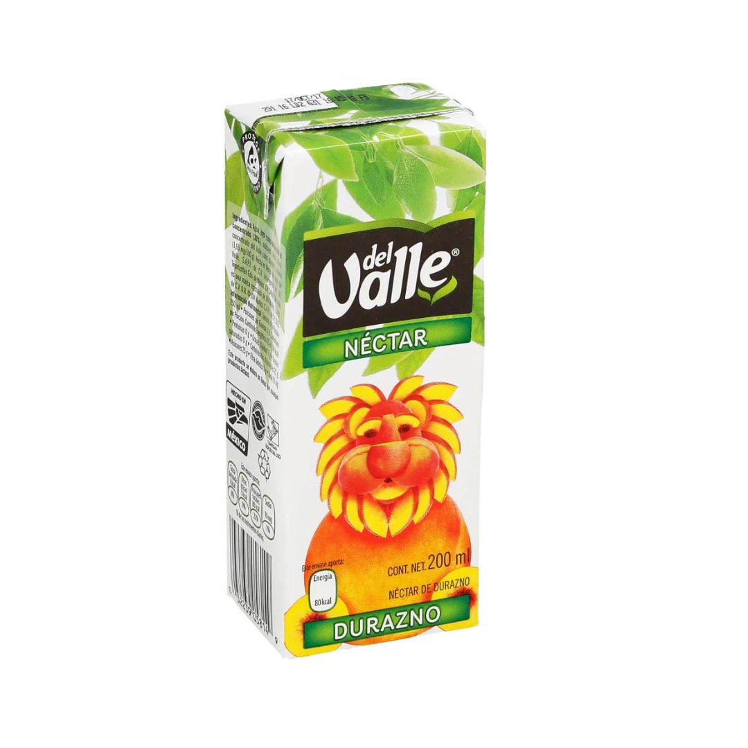 JUGO DEL VALLE MINIBRICK DURAZNO 250 ML