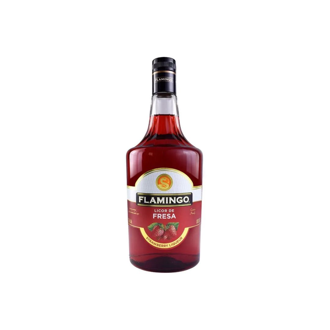 LICOR FLAMINGO FRESA 1 LT
