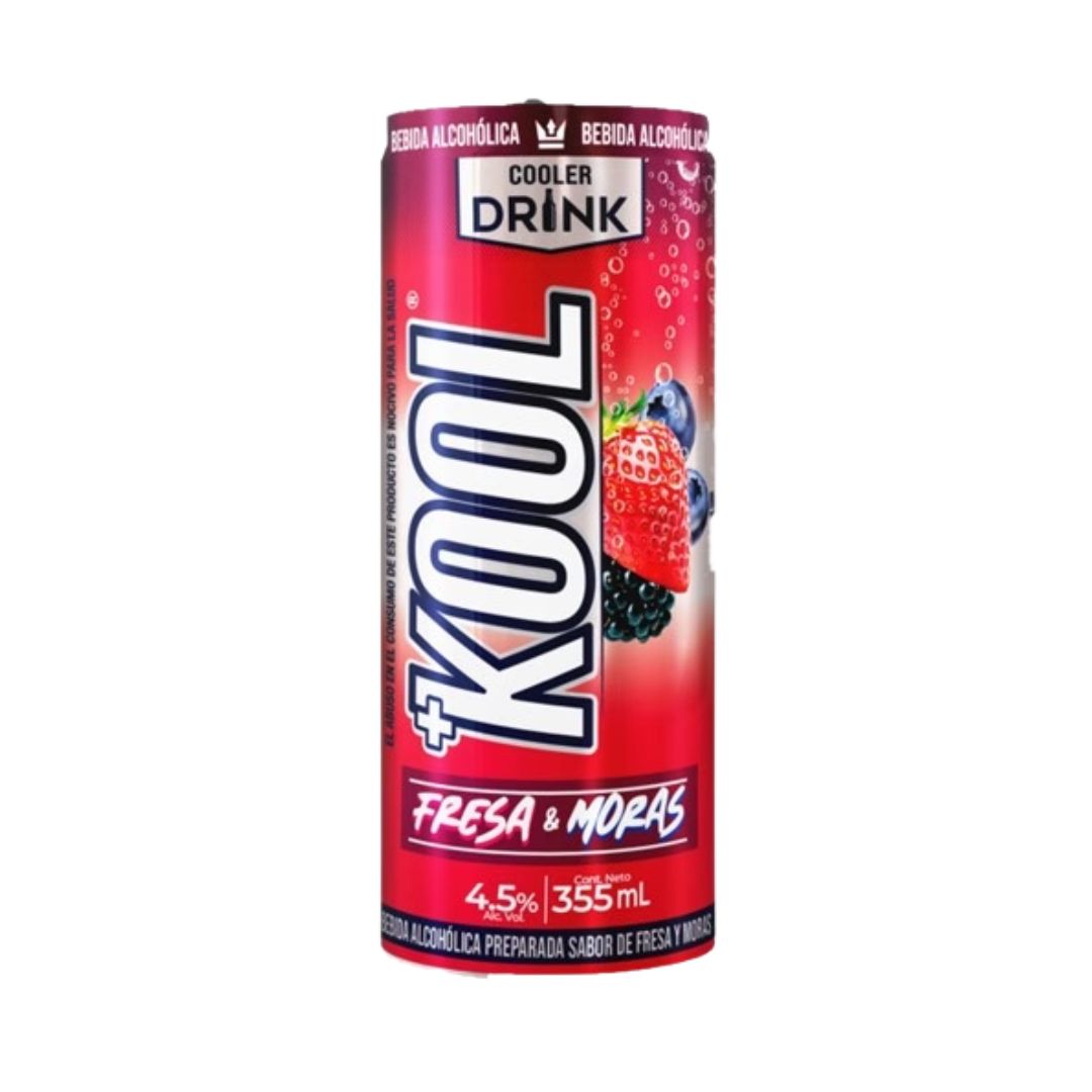 KOOL FRESA Y MORA 355 ML