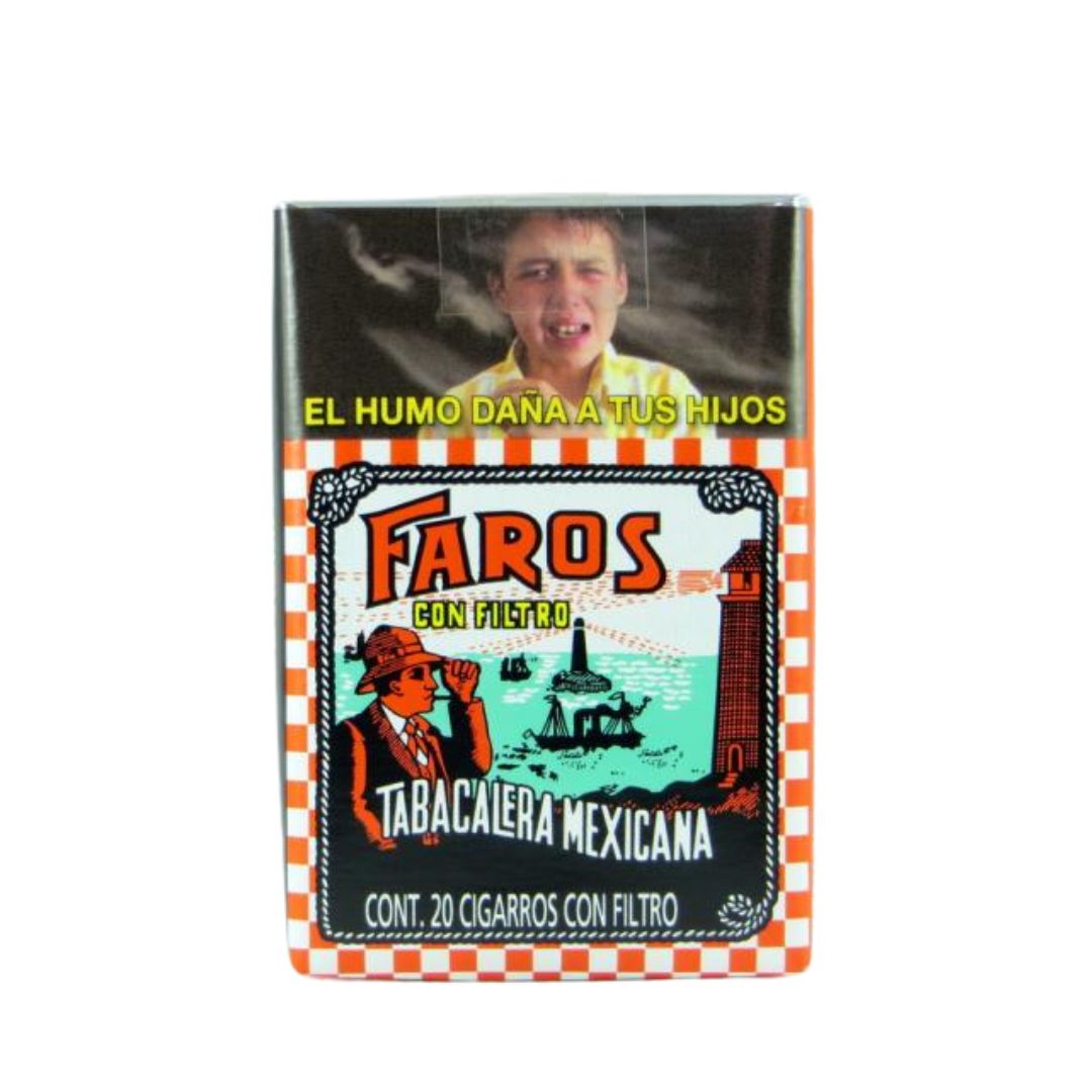 CIGARROS FAROS CON FILTRO 20 CGR