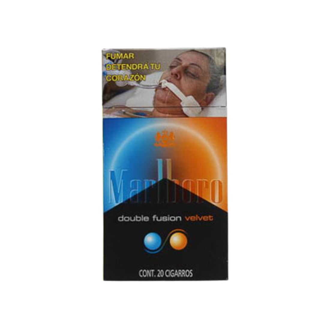 CIGARROS MARLBORO FUSION VELVET DURAZNO 20 CGR