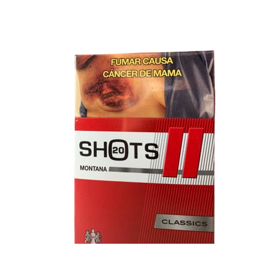 CIGARROS MONTANA SHOTS CLASSICS ROJOS 20 CGR