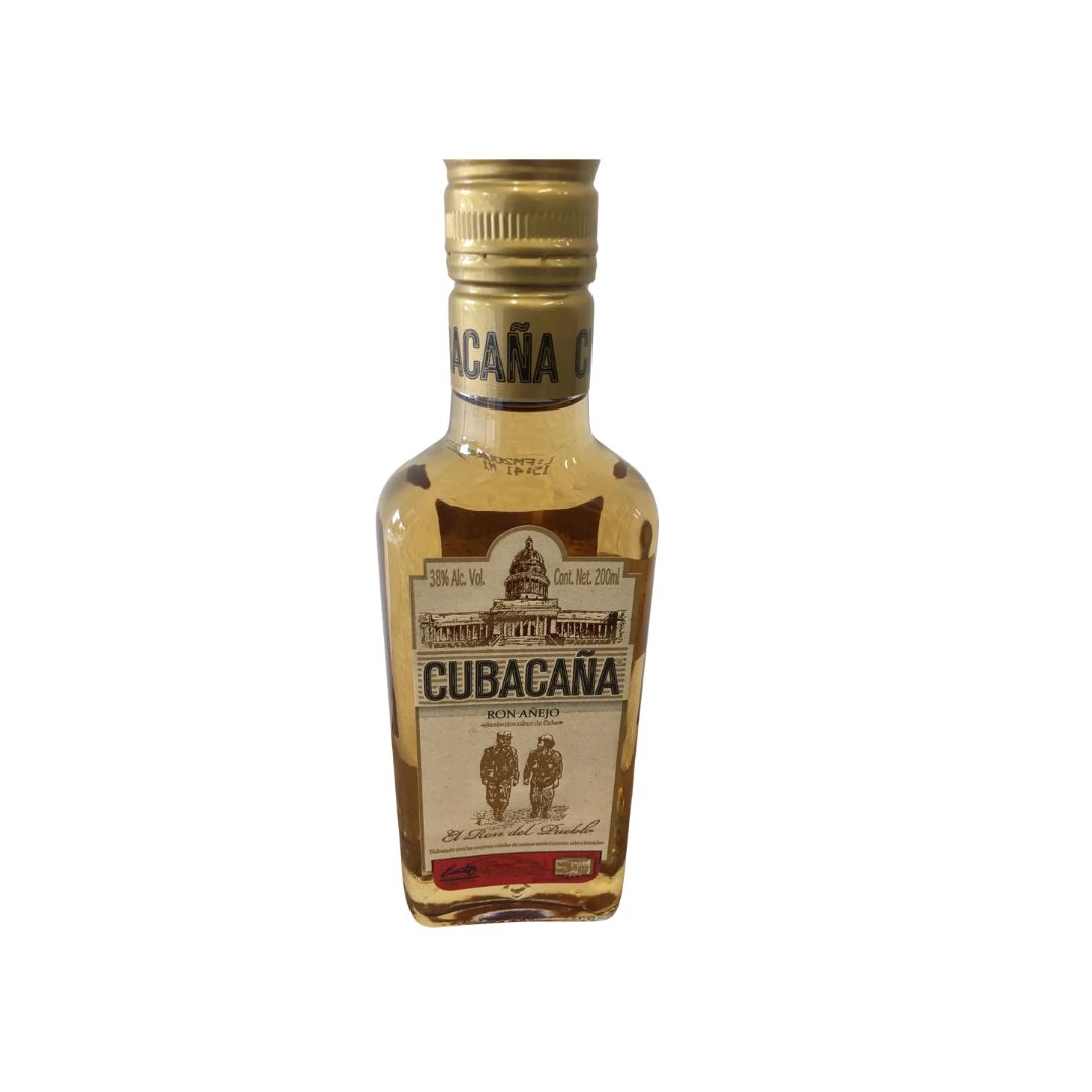 RON CUBACAÑA AÑEJO 200 ML