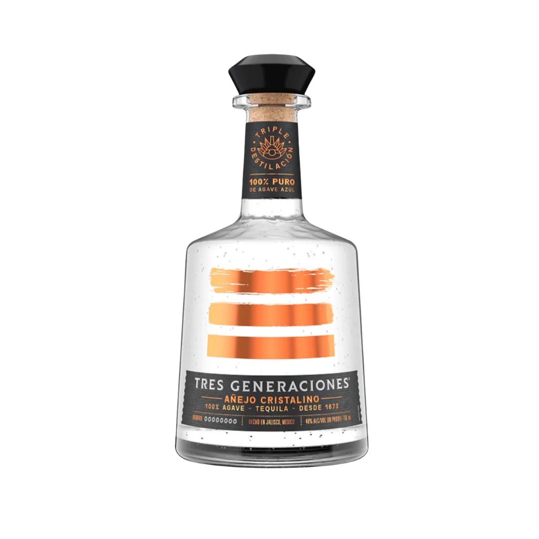 TEQUILA TRES GENERACIONES CRISTALINO 750 ML