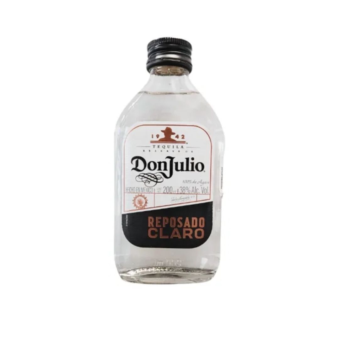 TEQUILA DON JULIO REPOSADO CLARO 200 ML