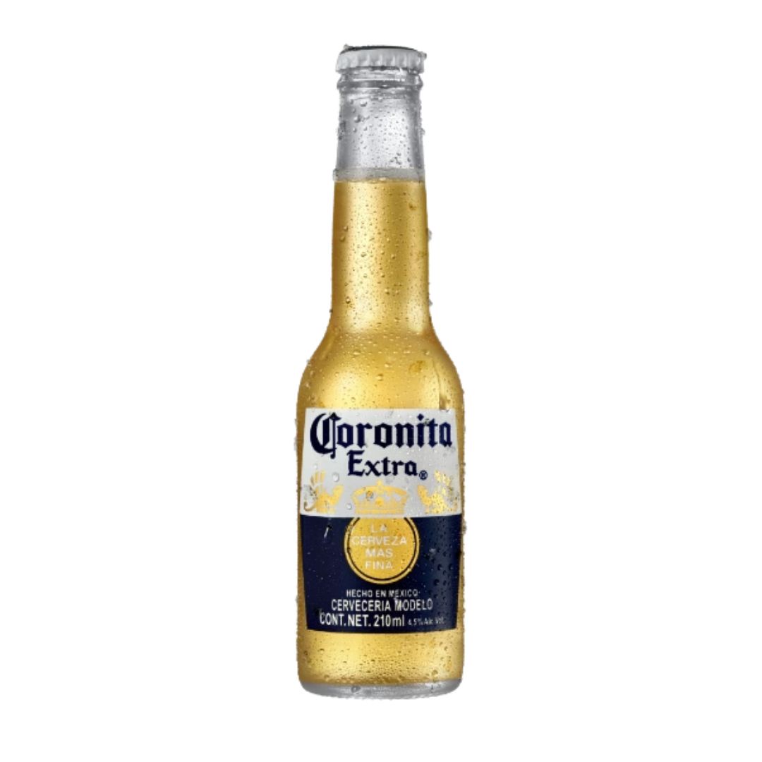 CERVEZA CORONA CUARTITO 210 ML