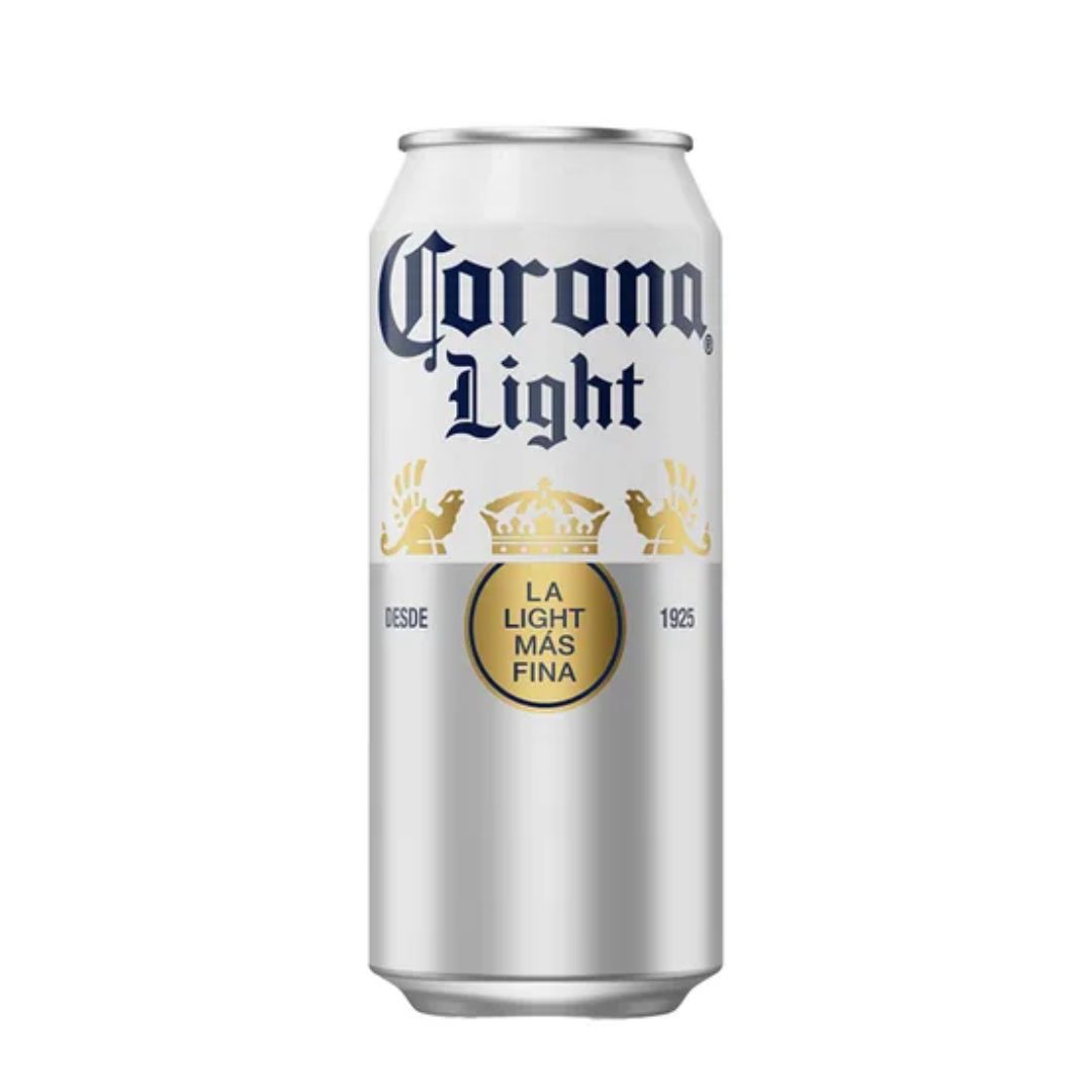 CERVEZA CORONA LIGHT LATON 473 ML