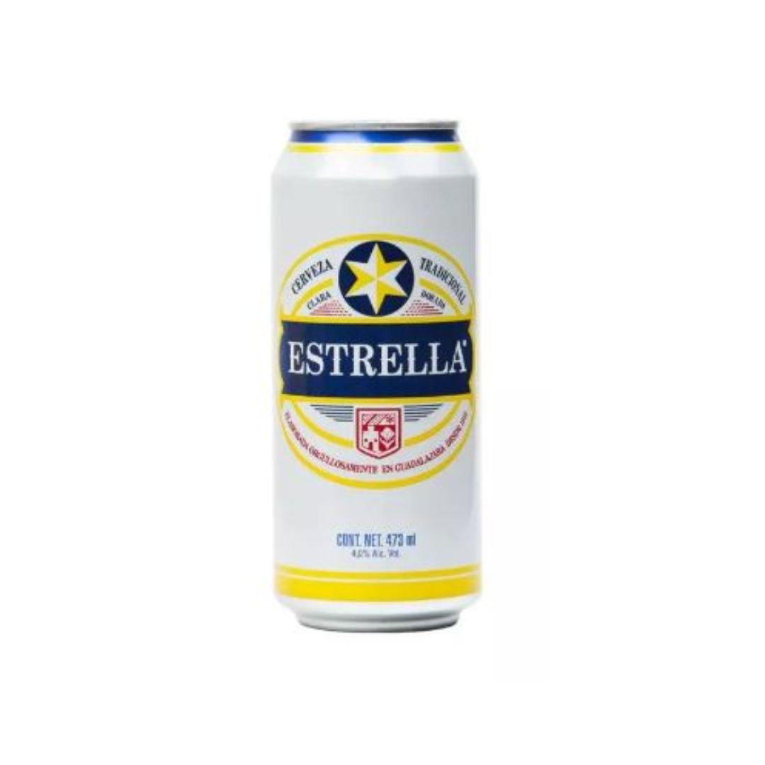 CERVEZA ESTRELLA LATON 473 ML