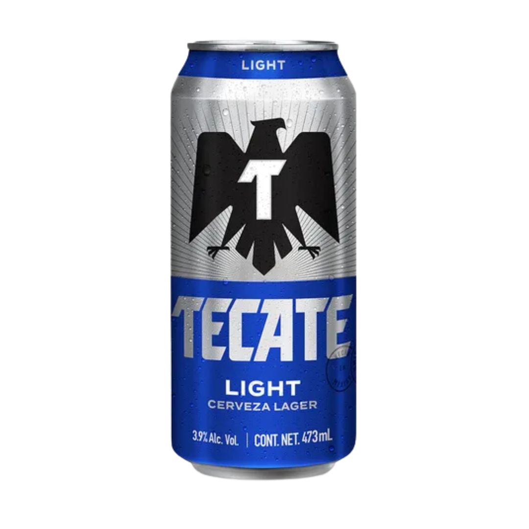 CERVEZA TECATE LIGHT 473 ML