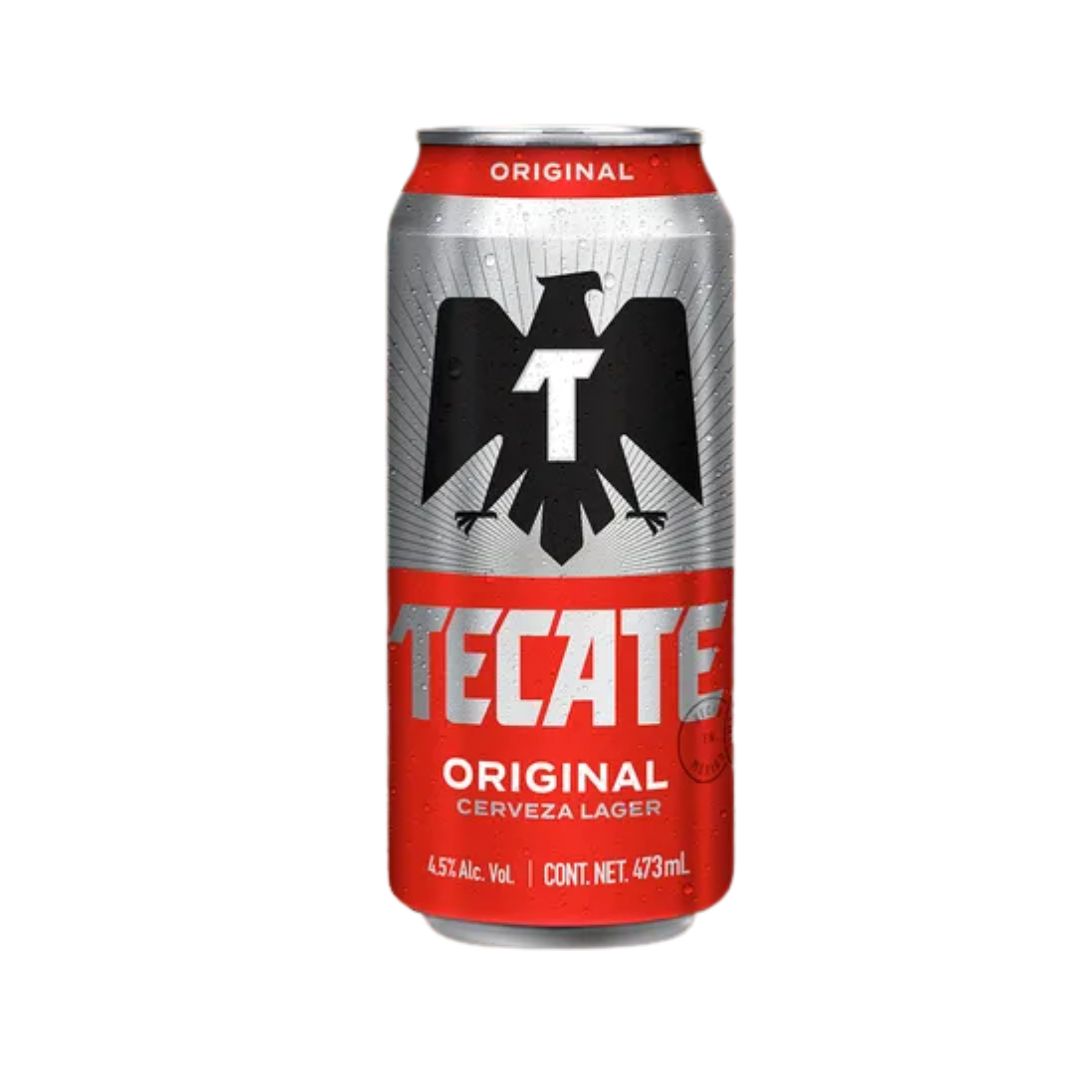CERVEZA TECATE ORIGINAL LATON 473 ML