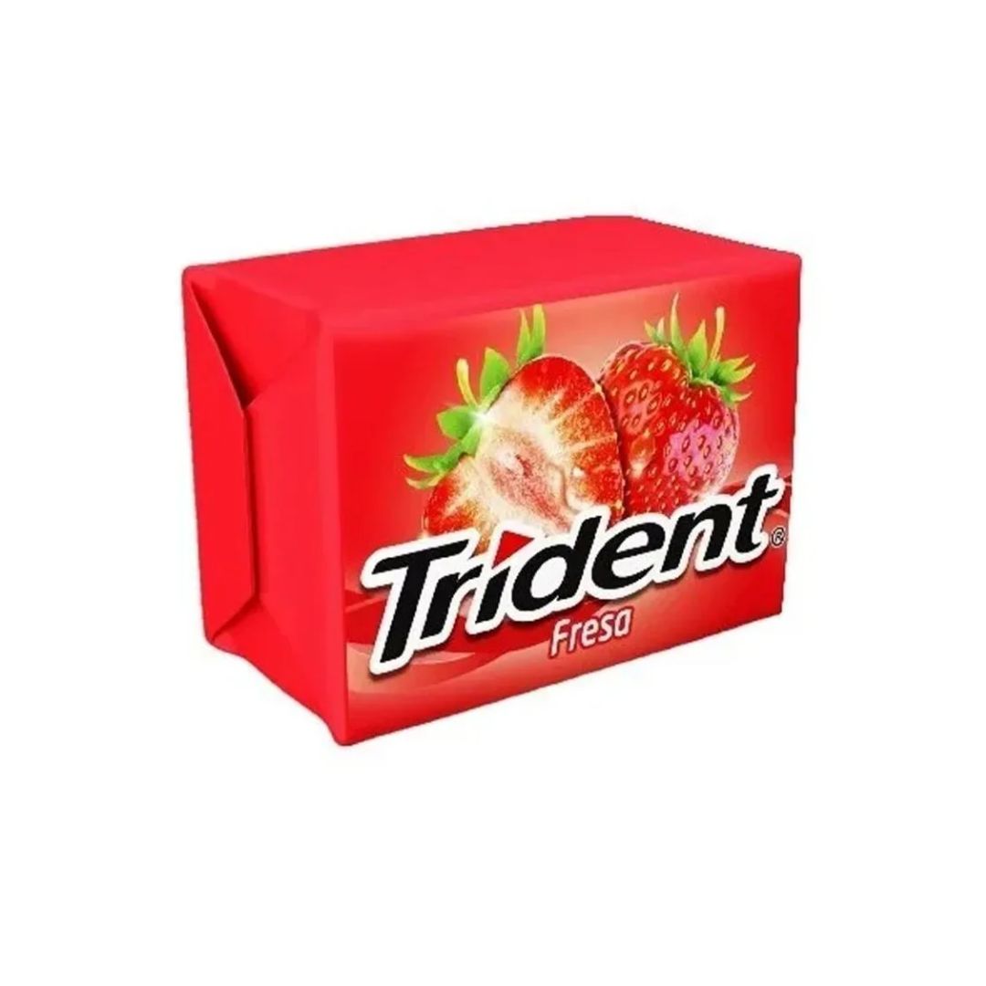 TRIDENT CHICLE 4 PASTILLAS CHICO 5.2 GR